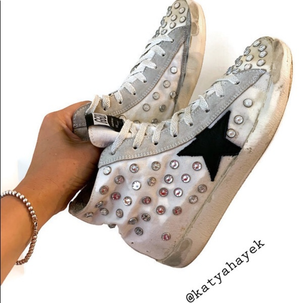 Golden Goose Francy High-Top Sneakers SZ 36